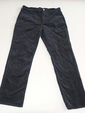 J. Crew Women's Straight Leg Corduroy Jeans Size 31 NWT Black High Rise Stretch